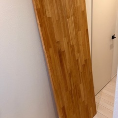 木製カンウター　テーブル天板