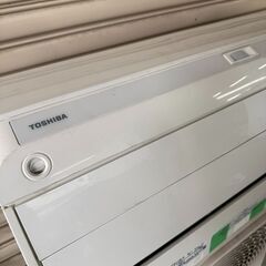 TOSHIBA エアコン 冷暖房機能付き RAS-F221ART 2020年製の画像