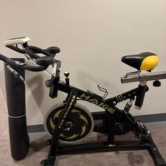 HAIGE フィットネスバイク EXERCISE BIKE マット付き