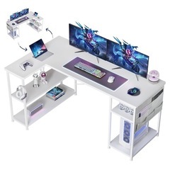 L字型PCデスク