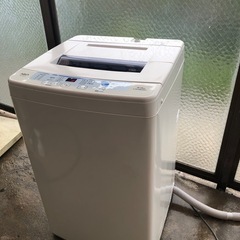 洗濯機AQW-S60E （6kg）一人暮らし向け　　ブランド: ...