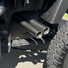 　(個人　車両交換)　アゲトラ3インチアップ　　ロールバー　DA16 キャリイトラック　アゲトラ　ラプター　軽トラ　　サイドマフラー　ロールバー　車検残ありの画像