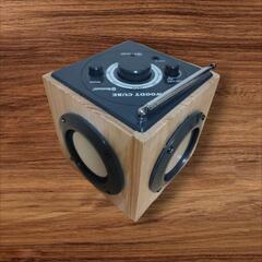 WOODY CUBE Bluetoothスピーカーの画像