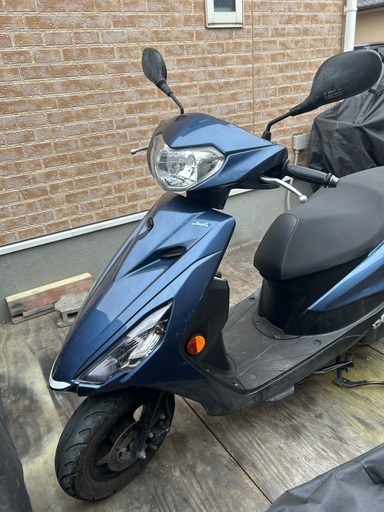 走行距離37000キロ　アクシスZ  アクシス　125cc ヤマハ　リコール済