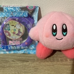 ネッククールリング　クロミ&カービーぬいぐるみ