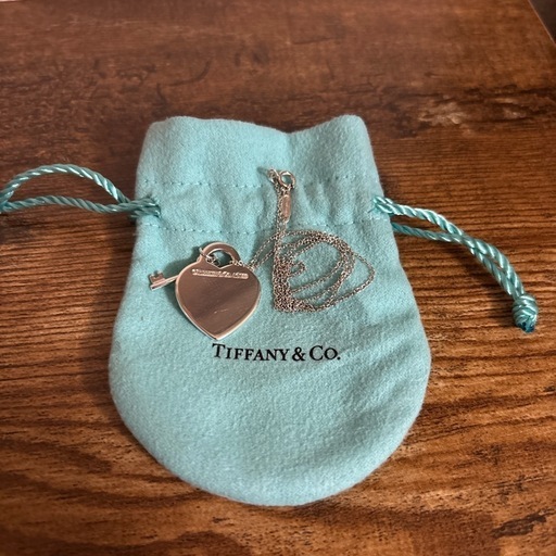 【他サイトで㊗️ご成約】Tiffany & Co. ハート型鍵ネックレス925
