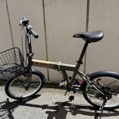 5/12　Jeep 折りたたみ自転車 オリーブグリーン