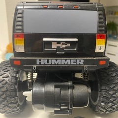 値下げしました　ＪＲＶＴ０８９−ＢＫ　ダートマックス　１／１８　ハマーＨ２の画像