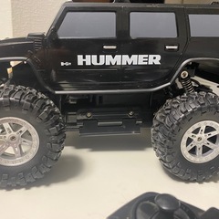 値下げしました　ＪＲＶＴ０８９−ＢＫ　ダートマックス　１／１８　ハマーＨ２の画像