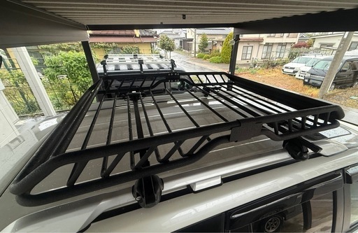 キャリアラック　盗難防止ロック金具セット