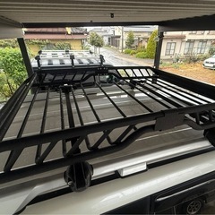 キャリアラック　盗難防止ロック金具セット