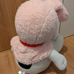スヌーピー うさ耳 ぬいぐるみの画像