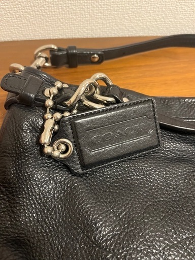 コーチ ブラック2WAY ショルダーバック