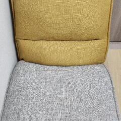 値下げしました。　一人掛けソファ(イエロー)