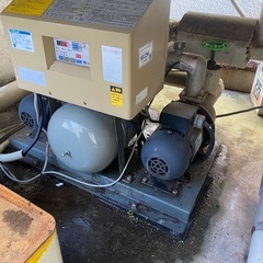 マンションの受水槽加圧ポンプ水漏れ