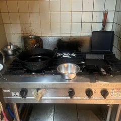飲食店用　3口ガスコンロ　