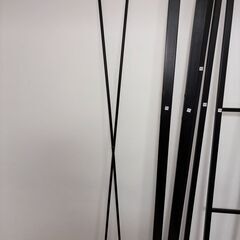 【ニトリ】ハンガーシェルフ(バジーナJY/BK)の画像