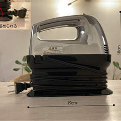TESCOM ハンドミキサーTHM1300-S(シルバー) の画像