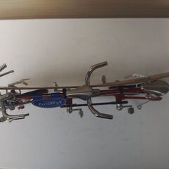 細密な金属製　ミニ　タンデム自転車　の画像