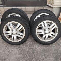 ダイハツ純正ホイールスタッドレスタイヤ4本セット