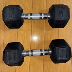 ダンベル7.5kg * 2個