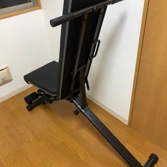 ほぼ新品　　　トレーニングベンチの画像
