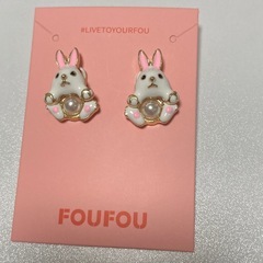 うさぎ ピアス
