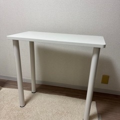 ホワイトデスク　ネイルデスク　パソコンデスク