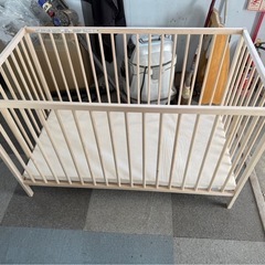 IKEAベビーベッド　スニーグラルの画像