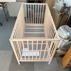 IKEAベビーベッド　スニーグラルの画像