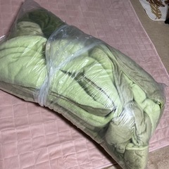 (お渡し予定者様決定)こたつ用　上掛け布団差し上げます。