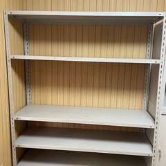 組立スチールラック　取りに来られる方に譲ります！