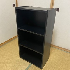 カラーボックス3段