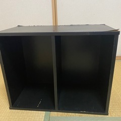 カラーボックス2段