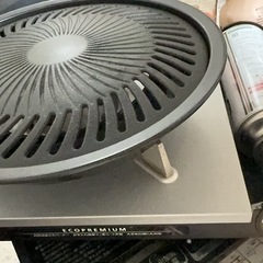 カセットコンロ+ 焼肉プレート 