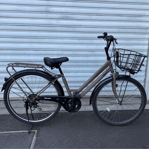 ジャンク自転車/部品取り向け】丸石サイクル 26インチ 6段変速