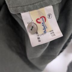 定価24,000円→未使用品　パラスパレス シャツワンピース　カーキ　グリーン　麻 リネン 半袖 の画像