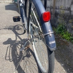 自転車　27インチ　ASAHI オートライトの画像