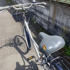 自転車　27インチ　ASAHI オートライトの画像