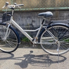 自転車　27インチ　ASAHI オートライトの画像