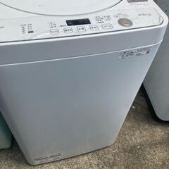 シャープ SHARP 全自動 洗濯機 ES-GE4E 4.5kg...