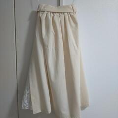 ロングスカート　レースの画像