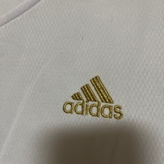 adidas 白　半袖の画像