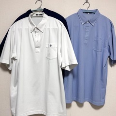 昭和学院高校　男子　夏服ポロシャツ　LLサイズ　3枚セット