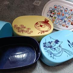 弁当箱 4つセット ムーミン ミー スナフキン ドラえもん
