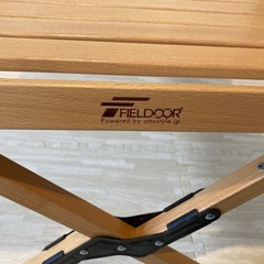 FIELDOOR ウッドロールトップテーブルの画像