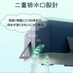 新品　非膨張式プール　空気入れ不要　大型の画像
