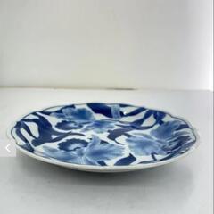 【新品未使用品、箱入り】香蘭社/染カトレア/御皿5点セットの画像