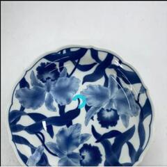 【新品未使用品、箱入り】香蘭社/染カトレア/御皿5点セットの画像