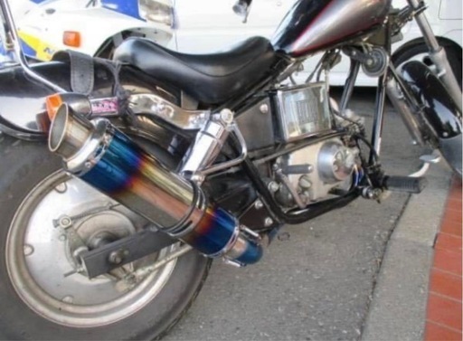 JAZZ マグナ50 チタンカラースーパーサウンドマフラー　新品未使用